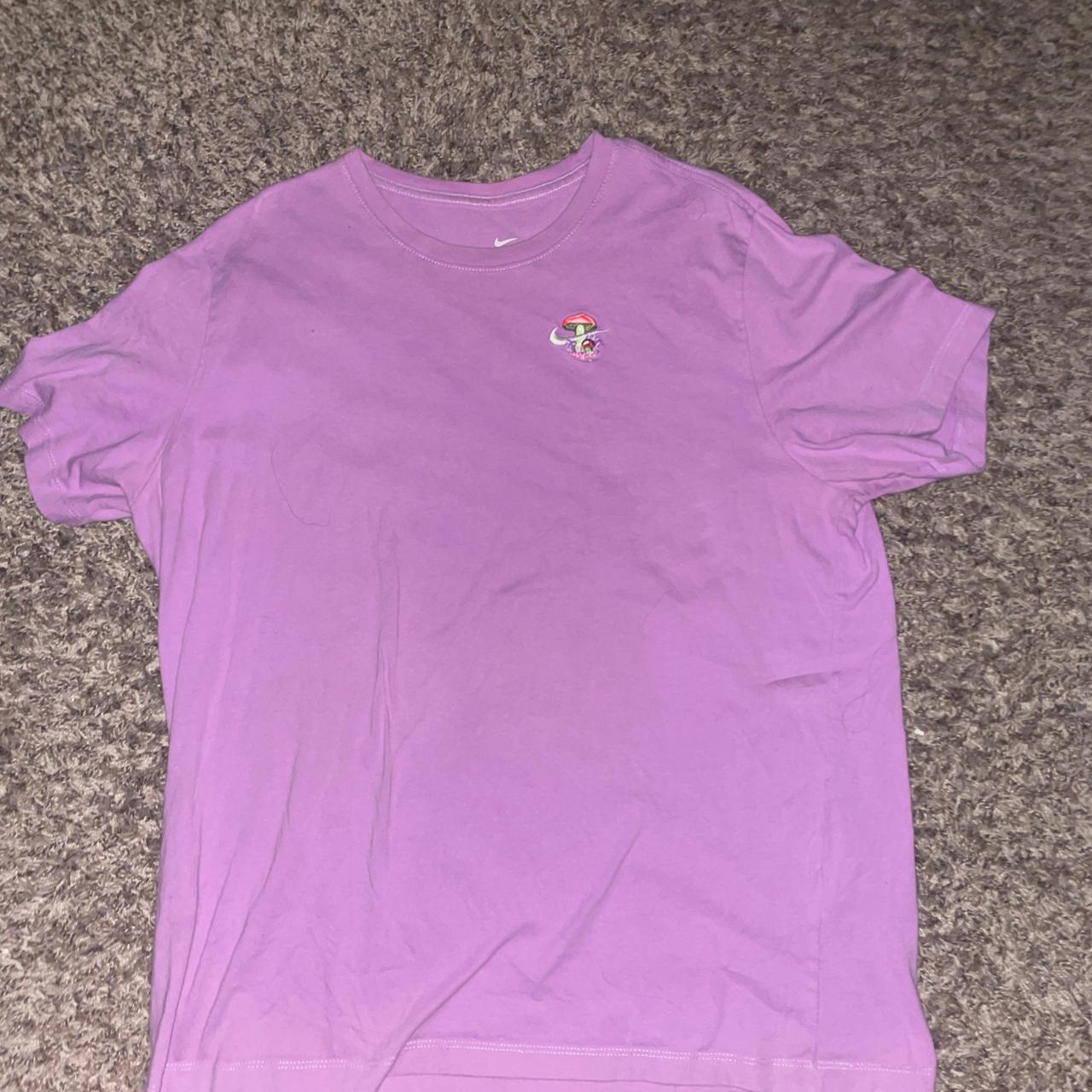 nike mushroom shirt purple