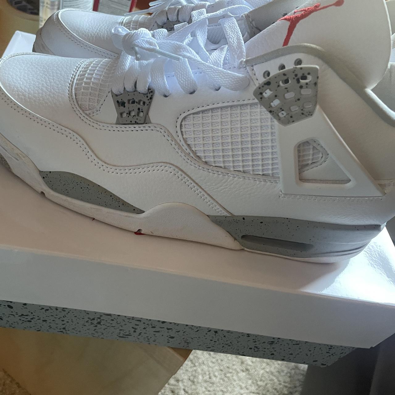 air jordan 4 white oreo size 10.5