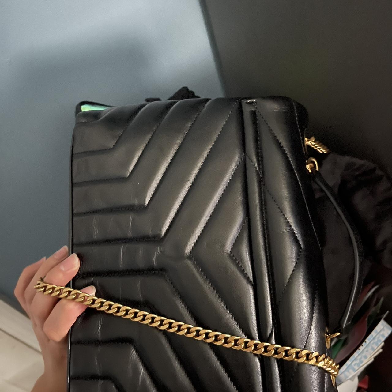 Yves Ysl Loulou Bag Fake Vs Real YSL Lou The Bag Is In Good