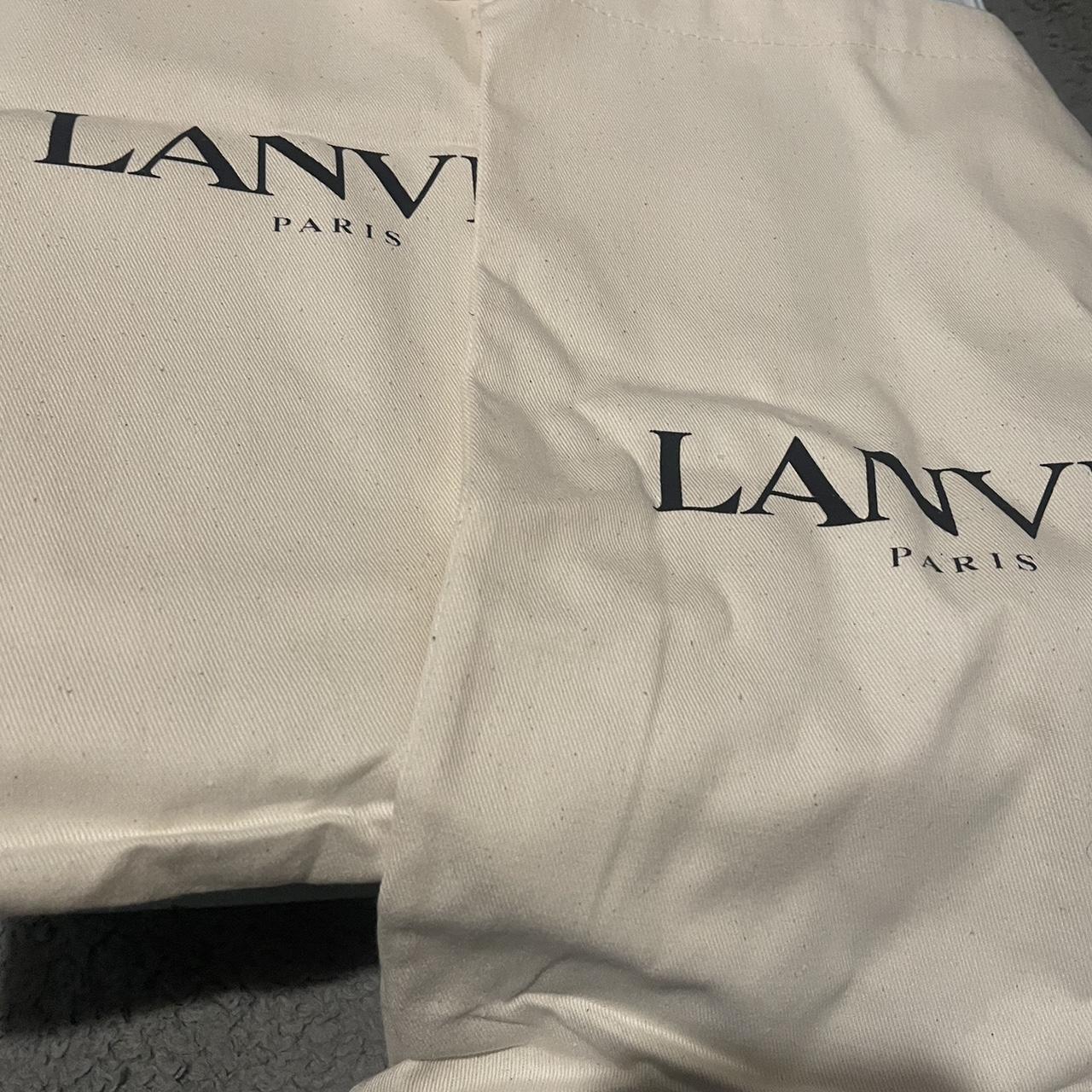 Lanvin curb sneaker dark grey Size Box