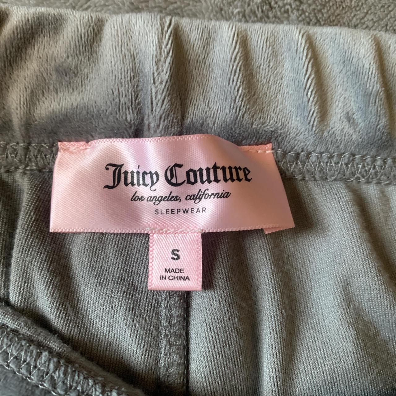 grey juicy couture shorts #y2k #sleepwear #juicycouture - Depop