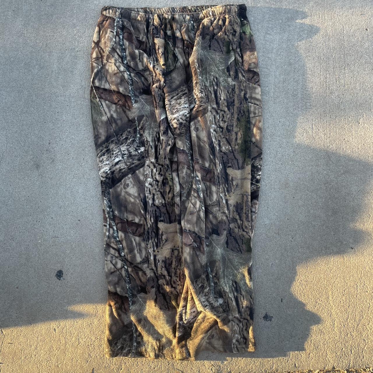 Sick mossy oak camo pajama pants .material is more... - Depop