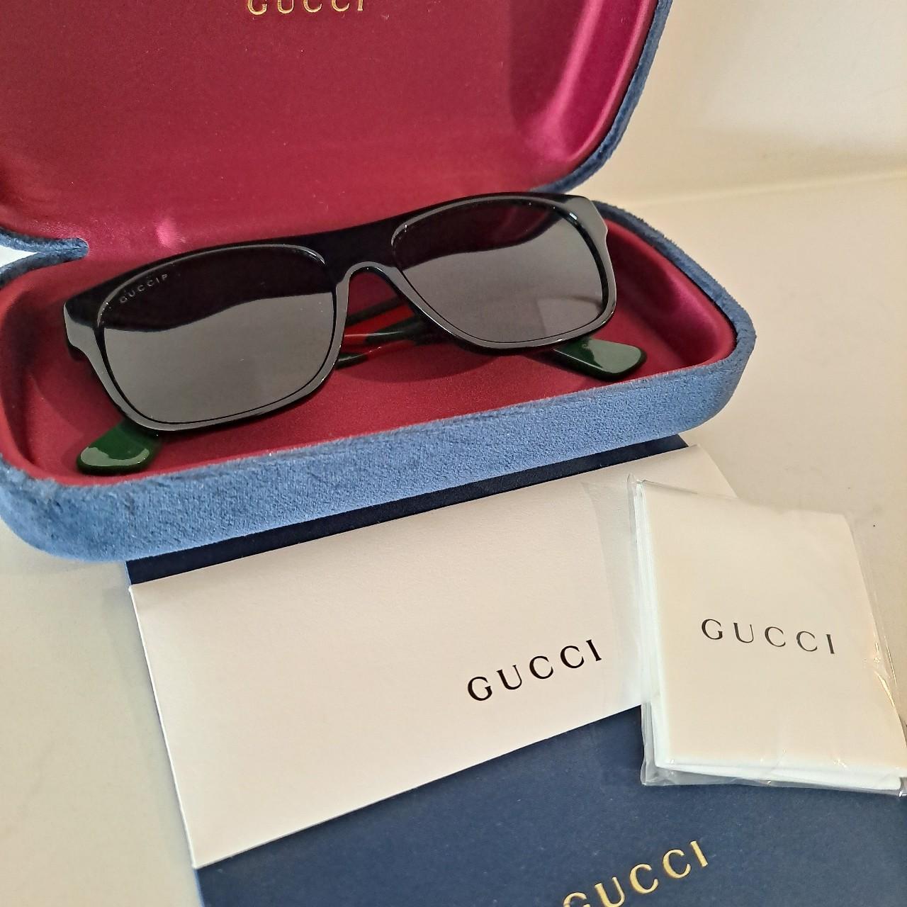 GUCCI polarised sunglasses Model: GG0341 Brand new,... - Depop