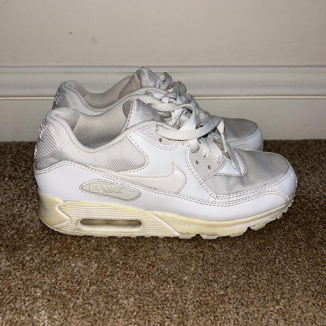 white air max 90 size 6
