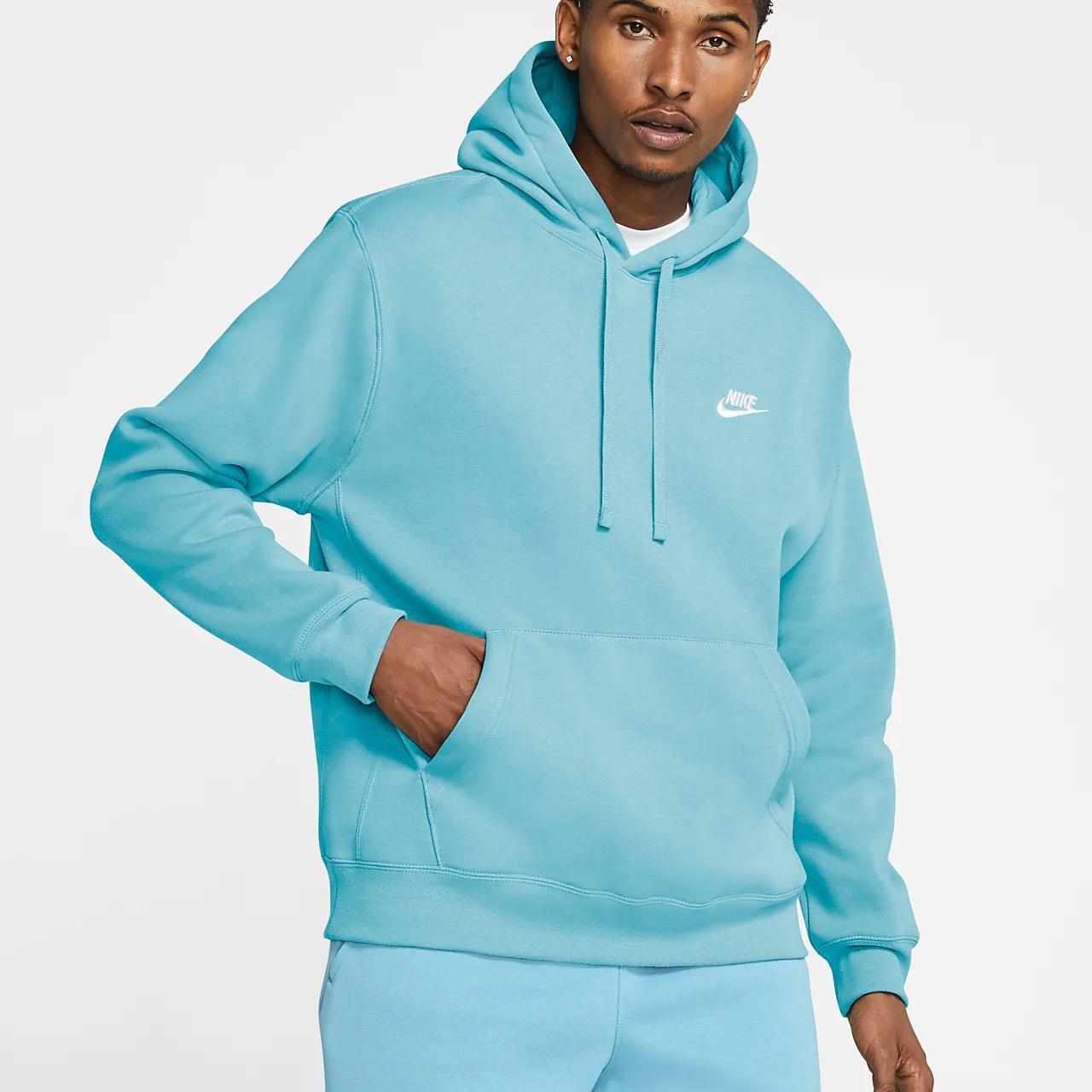 nike aqua hoodie