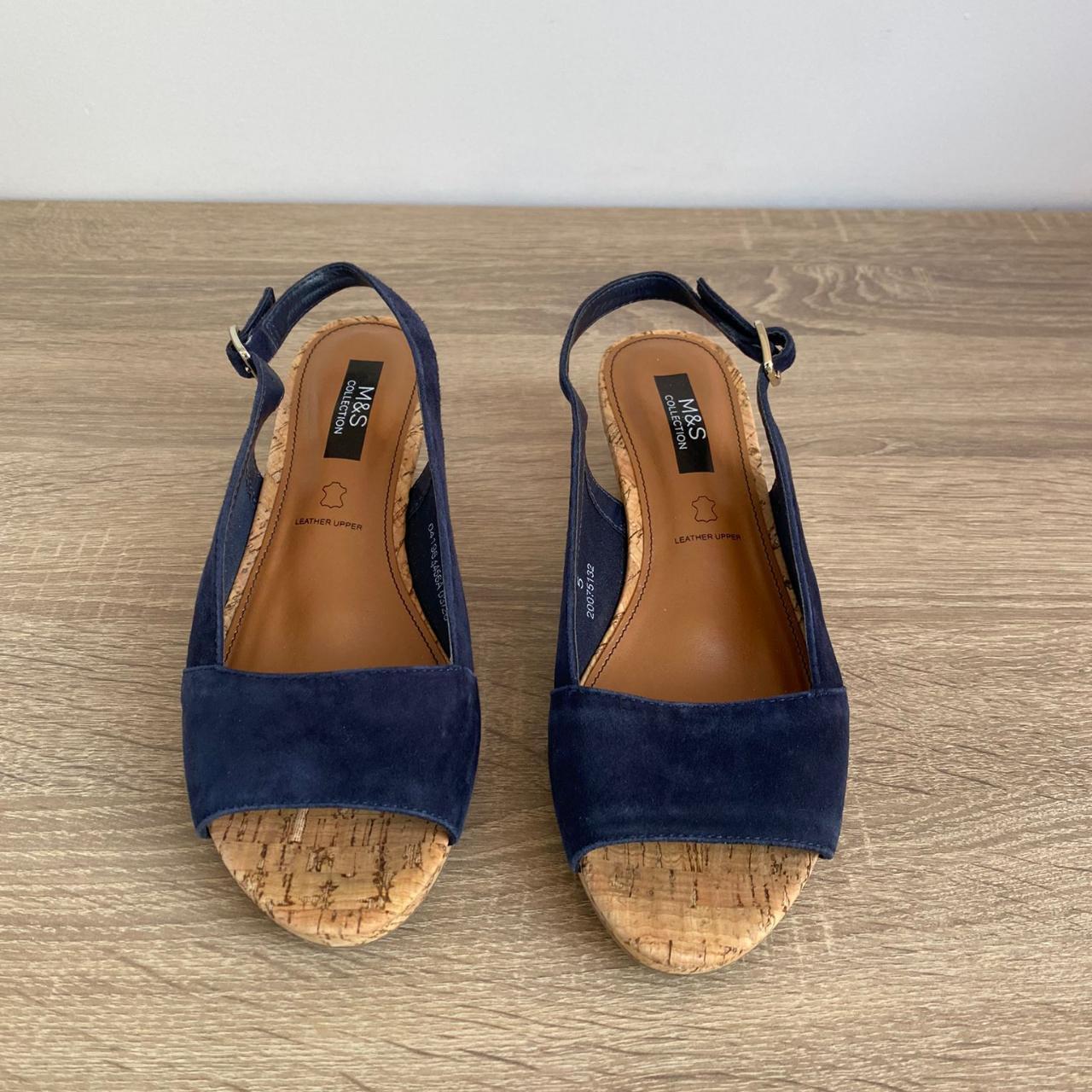 Shops marks and spencer navy sandals