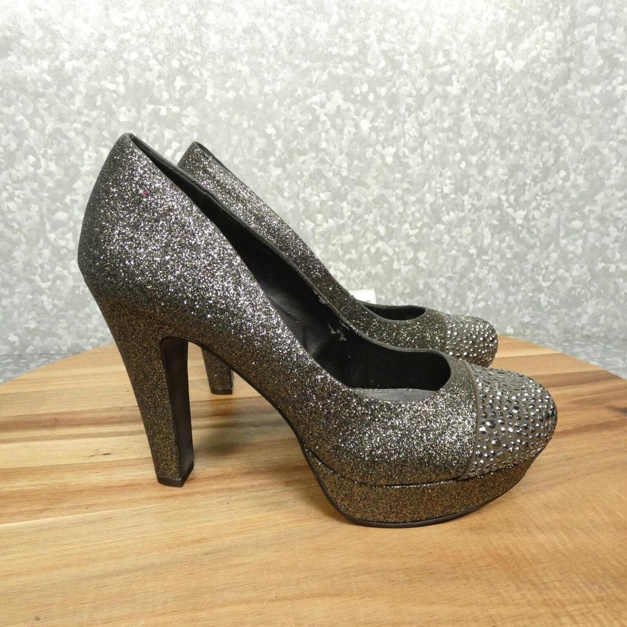 gianni bini rhinestone heels