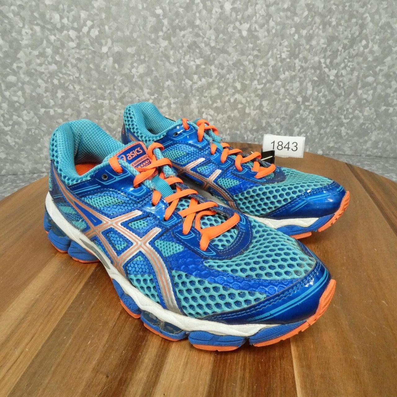 Asics gel cumulus trainers turquoise best sale