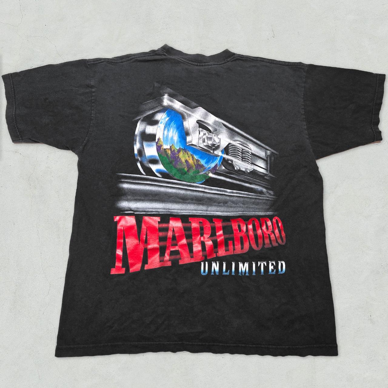 Vintage Marlboro Unlimited Train Shirt XL 90s, Fits a...