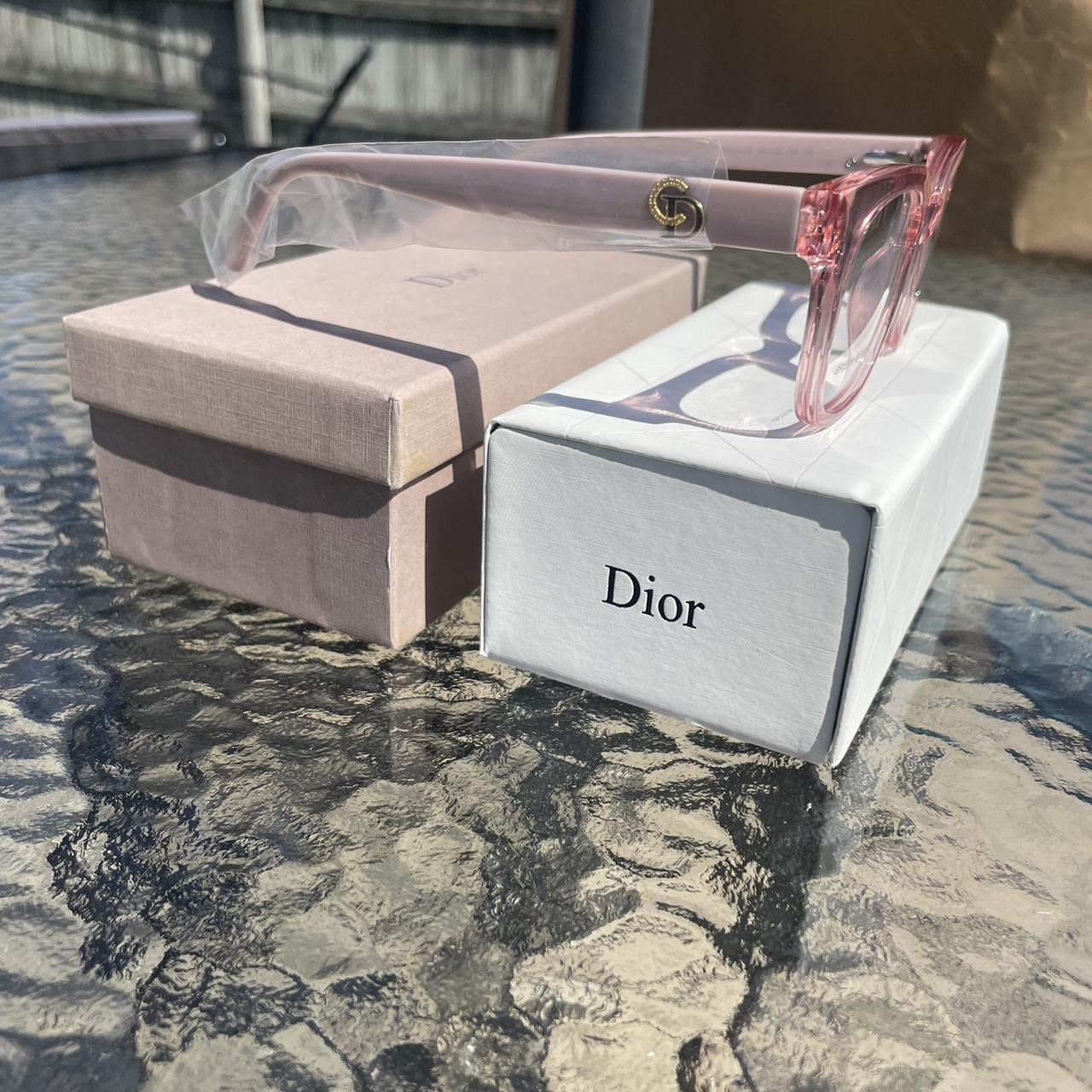 Christian Dior Sunglasses (Pink) - Depop