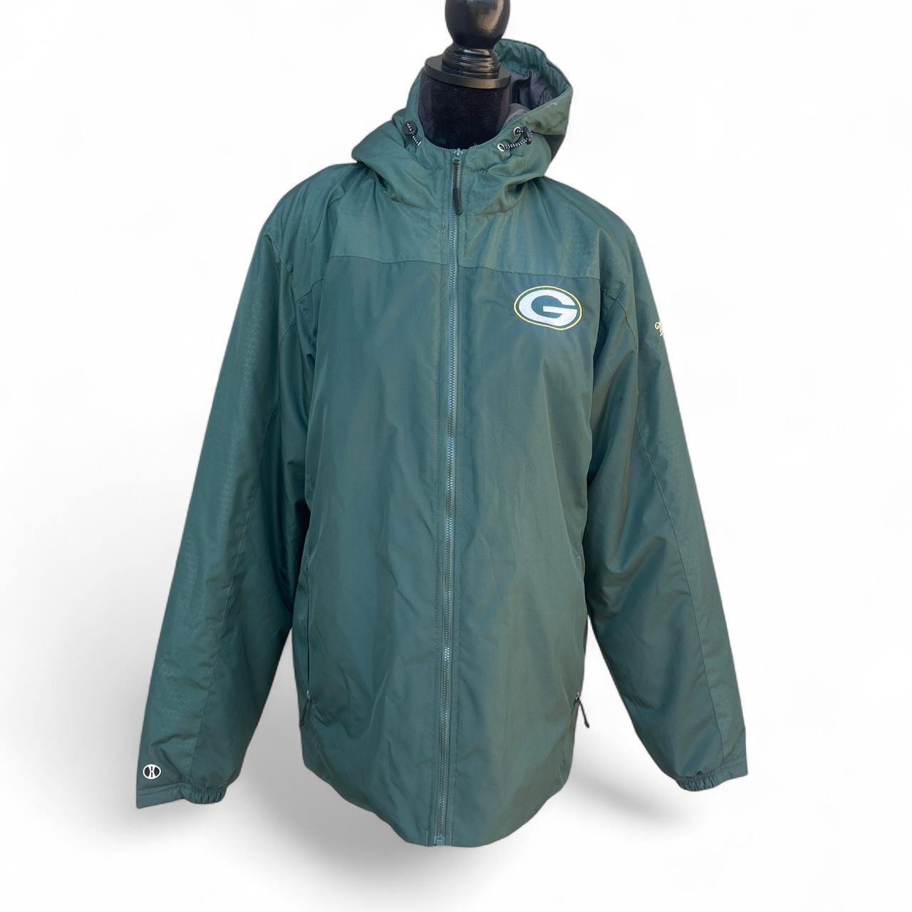 Champion Men's Windbreaker Jacket - Green/Blue - … - image 1