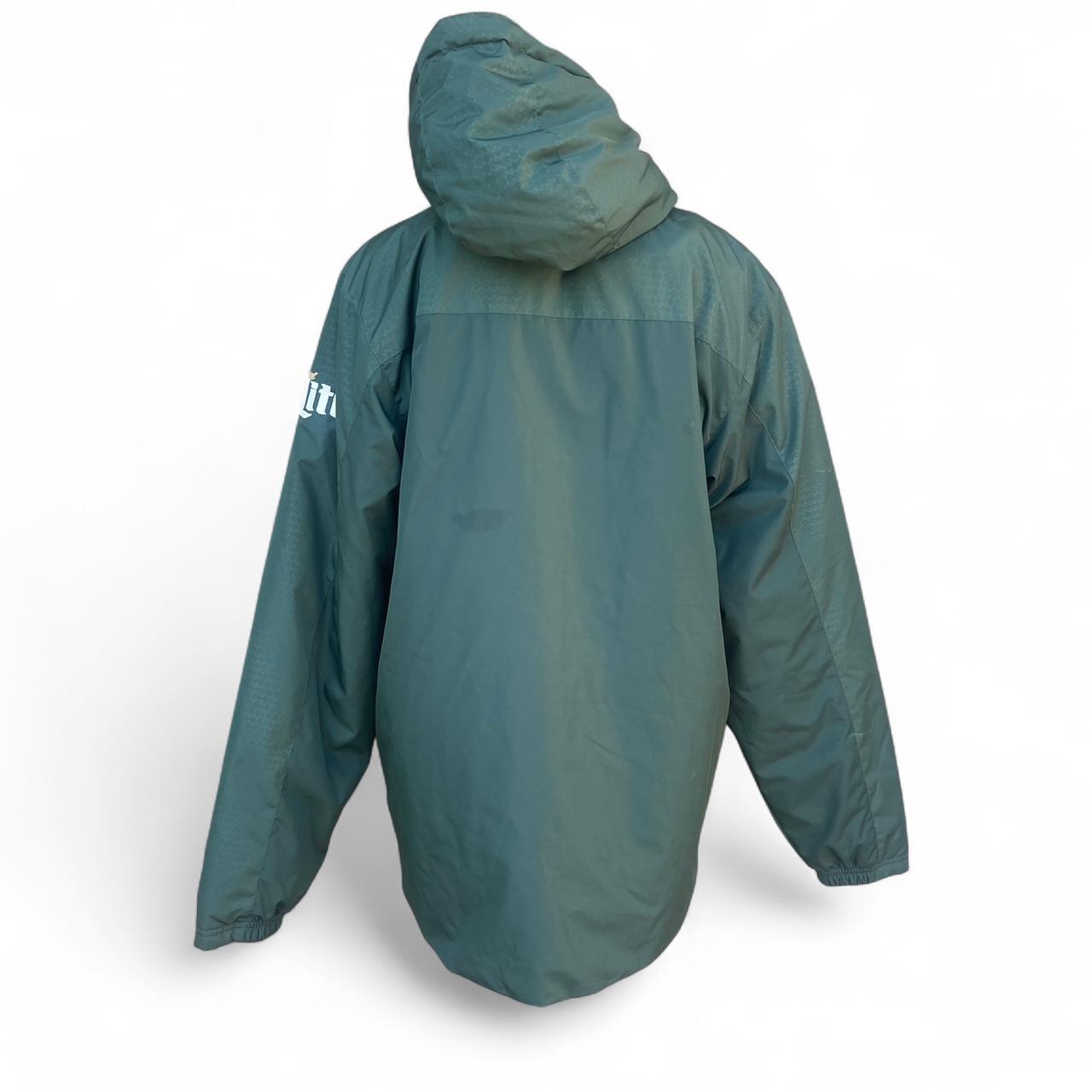 Champion Men's Windbreaker Jacket - Green/Blue - … - image 3