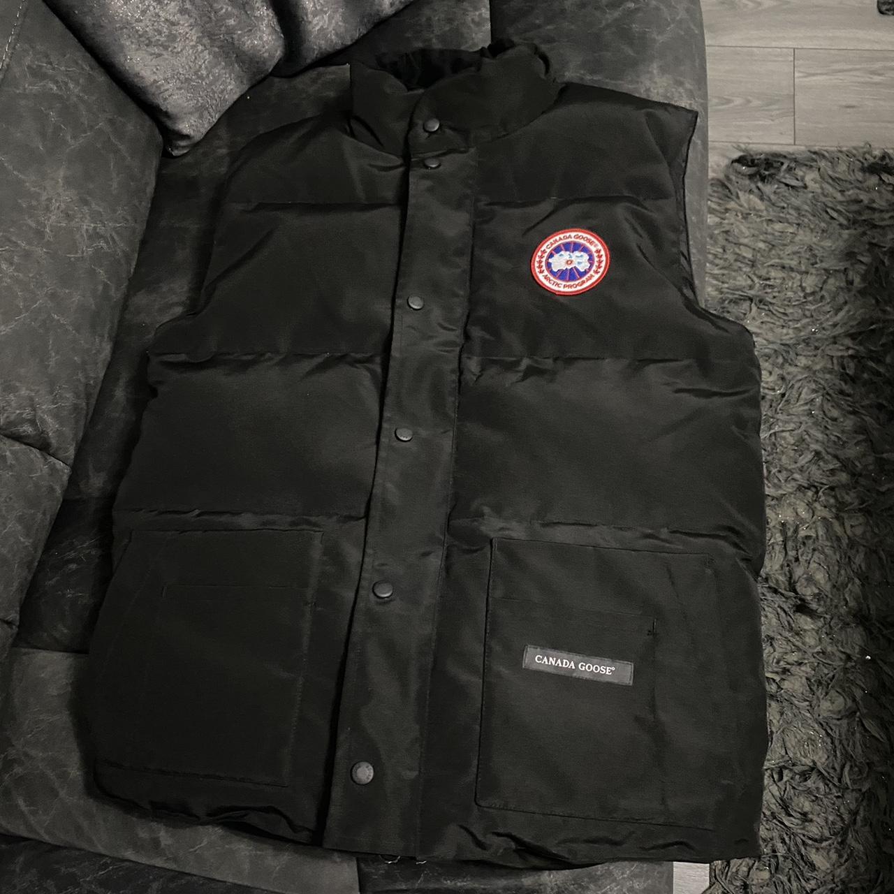 Canada goose gillet Scanning barcode takes you... - Depop