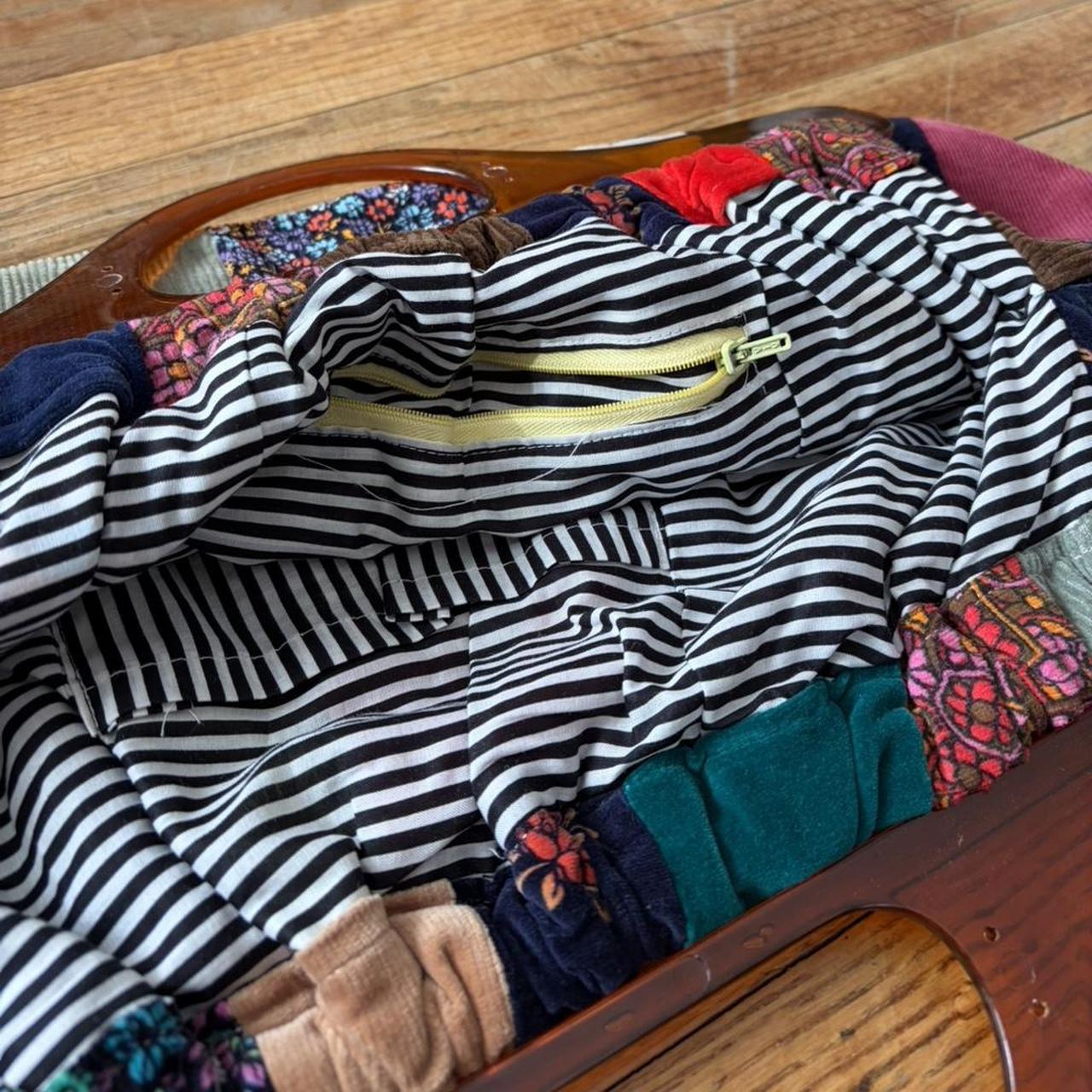 Women's Bag - Multi – Handmade patchwork bag with… - image 3