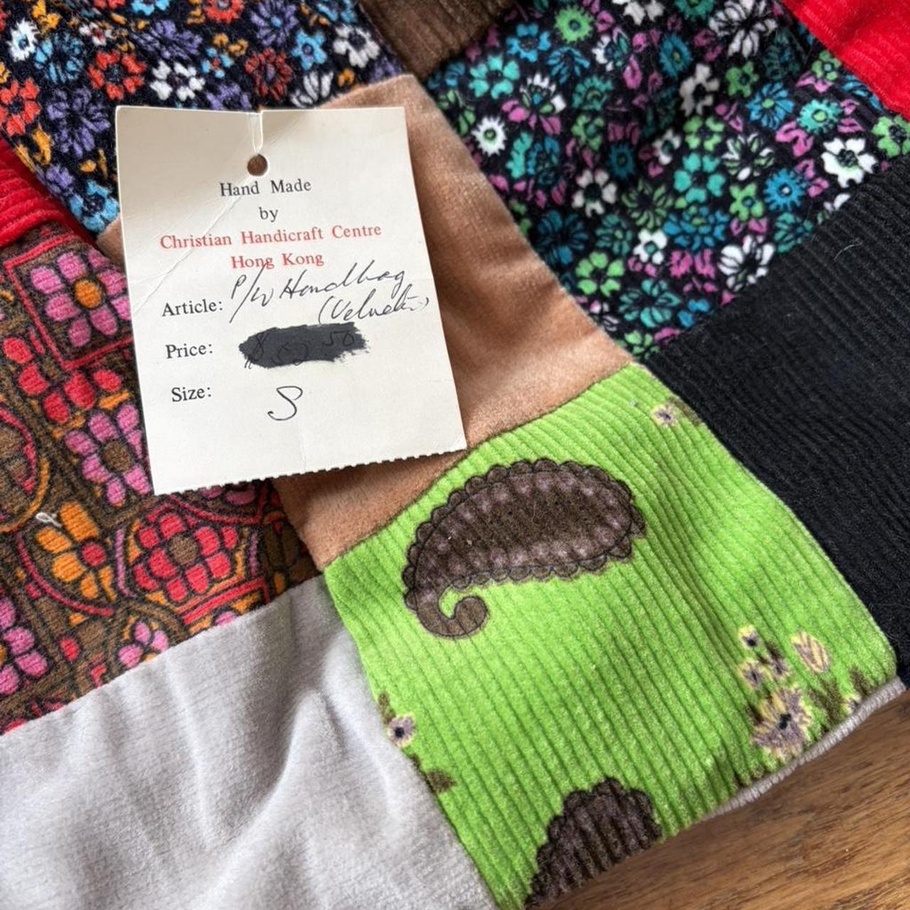 Women's Bag - Multi – Handmade patchwork bag with… - image 4