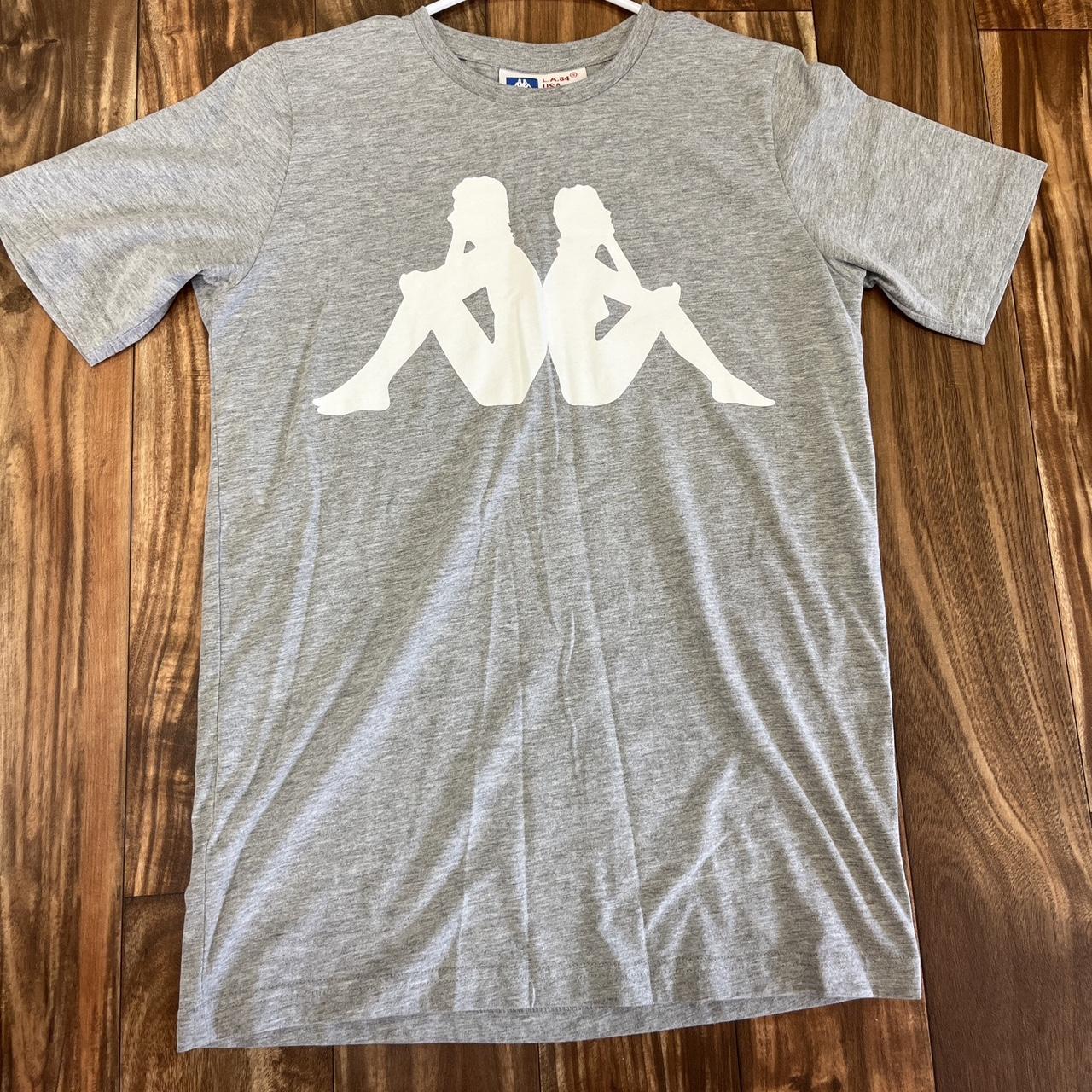 Kappa Shirt Size S Color Heather Grey Condition