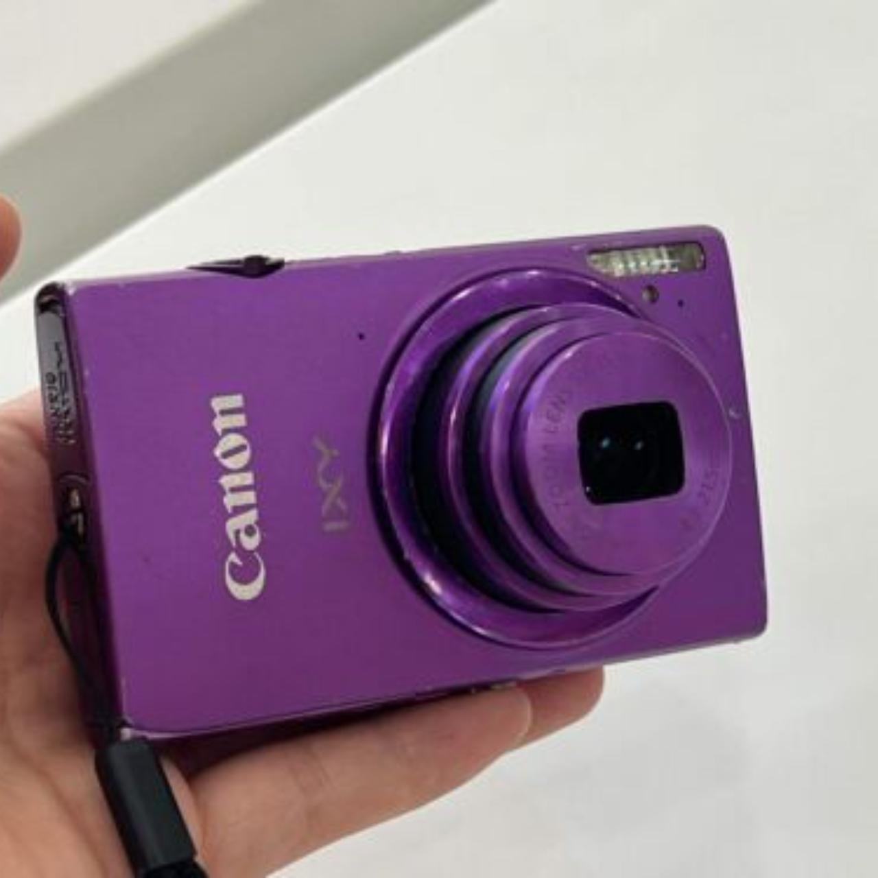 Canon IXY 430F digital camera in a beautiful purple... - Depop