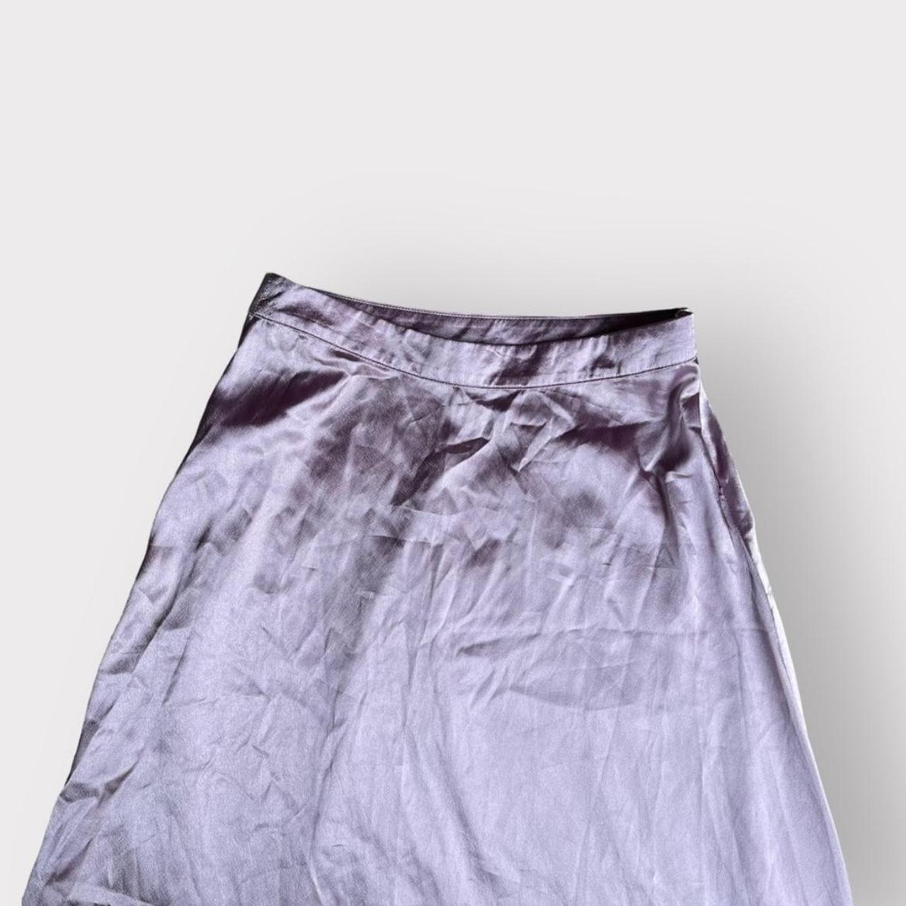 Purple metallic skirt forever 21 best sale