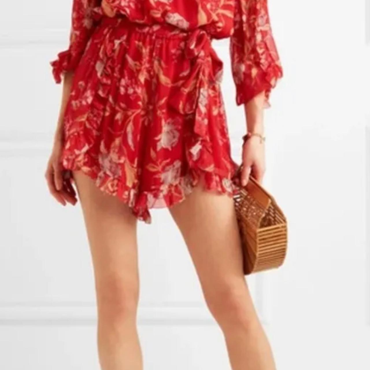 Zimmermann Corsair Iris Romper/Playsuit Worn Depop