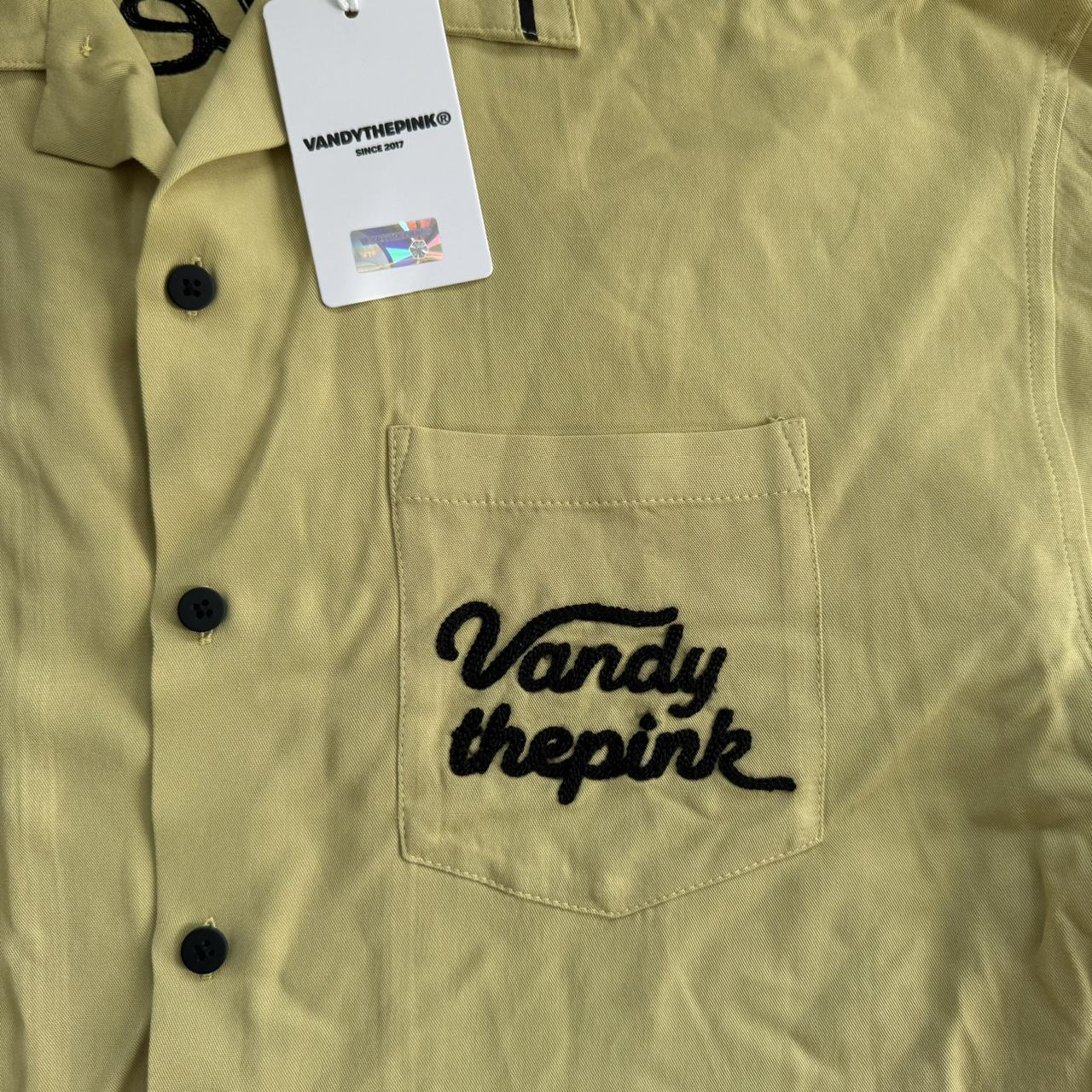 【TIE.ME】button up T-shirt Vandythepink Centreville short sleeve button up | Depop