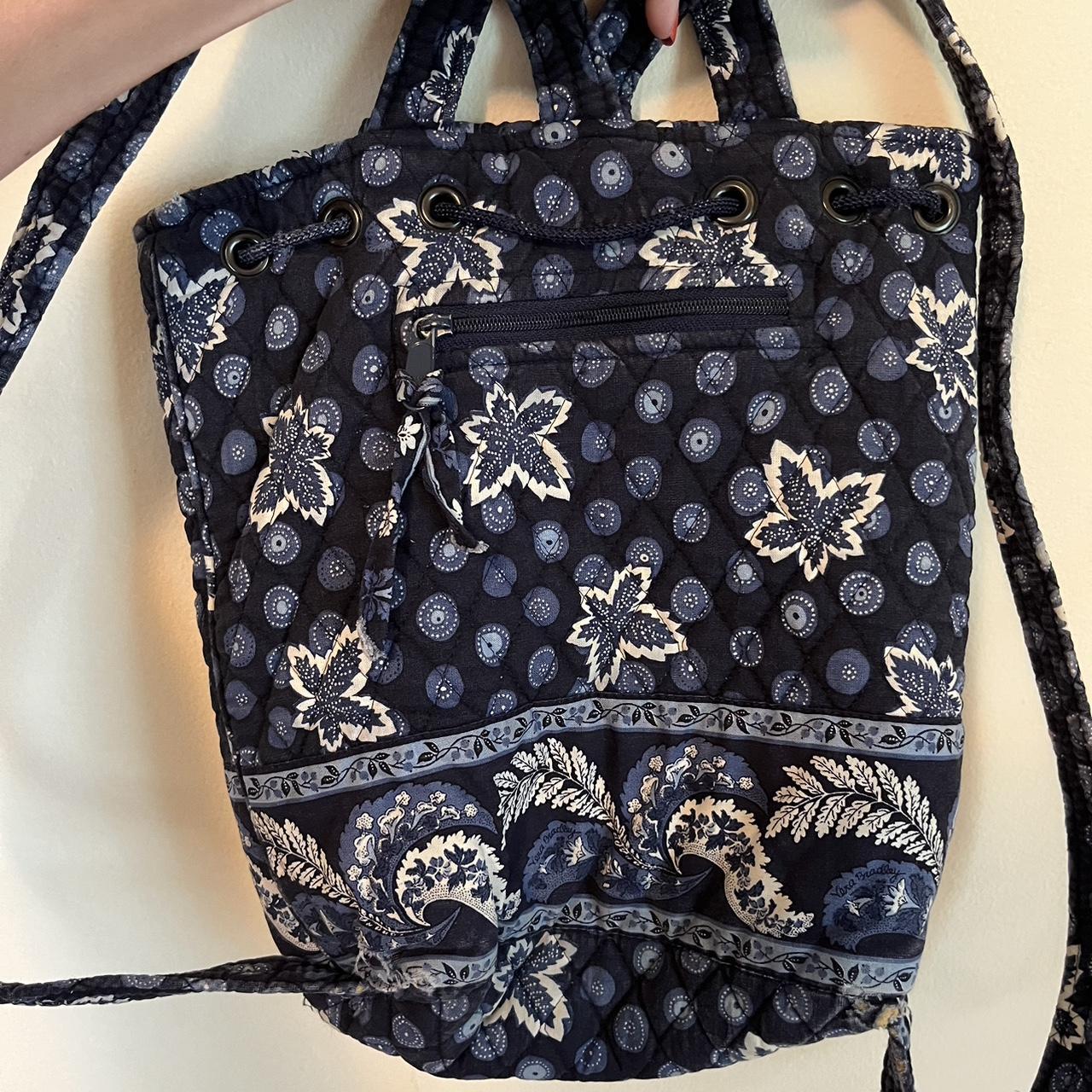 Vera Bradley Mini Backpack Vintage 2000 9.5" W x... Depop