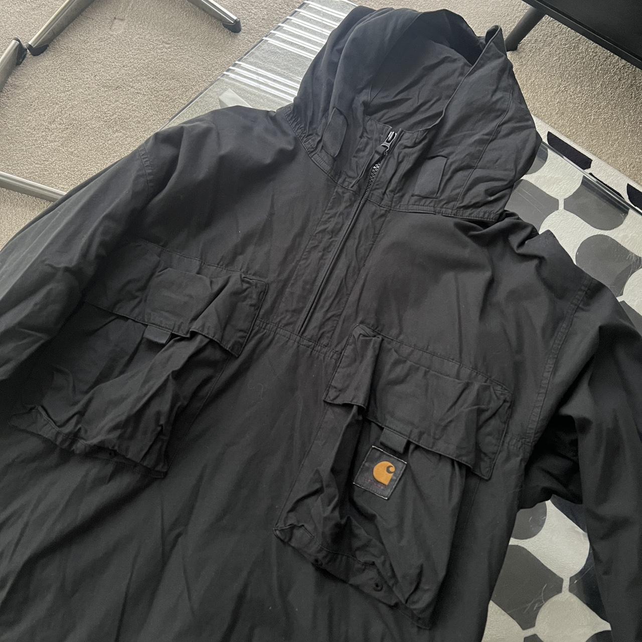 Carhartt WIP Black Berm Jacket Size M Worn once | Depop