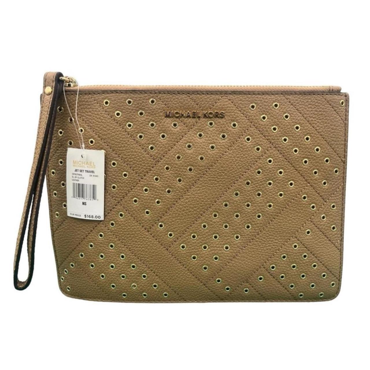 Michael kors zip clutch best sale