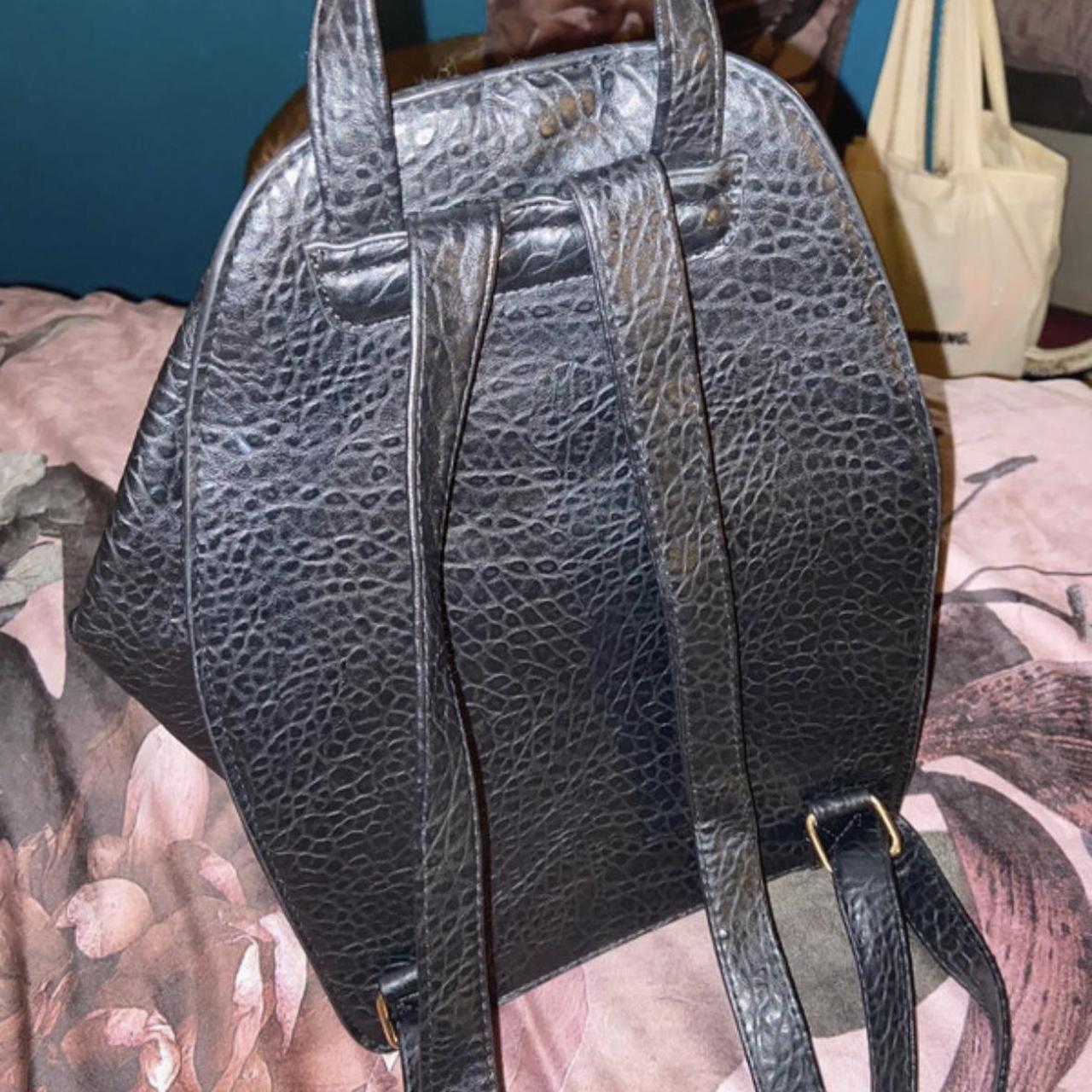 Black backpack Black primark backpack will full... Depop