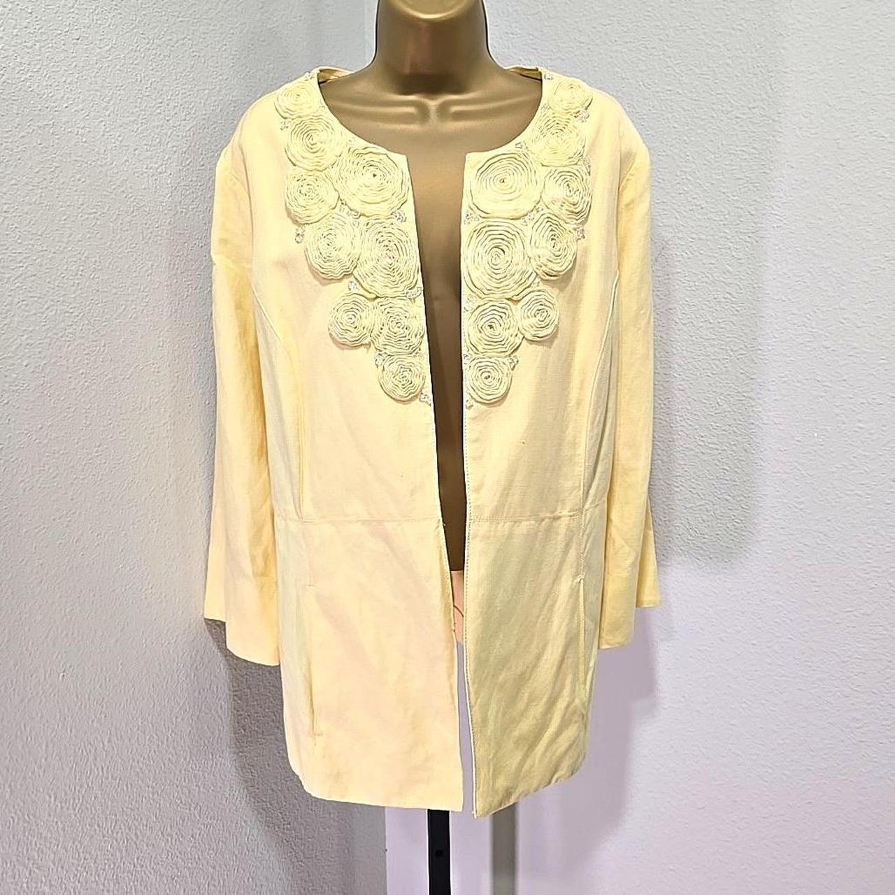 Ruby Rd. Women's Blazer Jacket - Yellow - 16 – Ru… - image 1