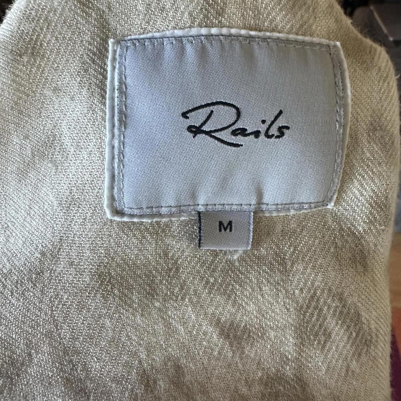 Rails Women's Top - Cream - M – Rails Women’s But… - image 7