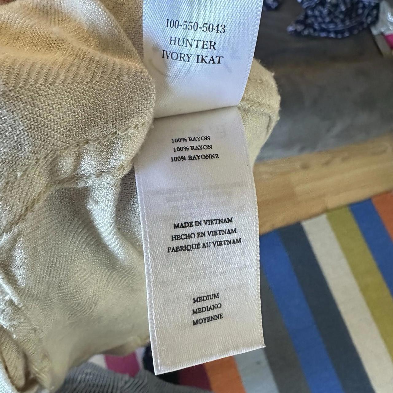 Rails Women's Top - Cream - M – Rails Women’s But… - image 8