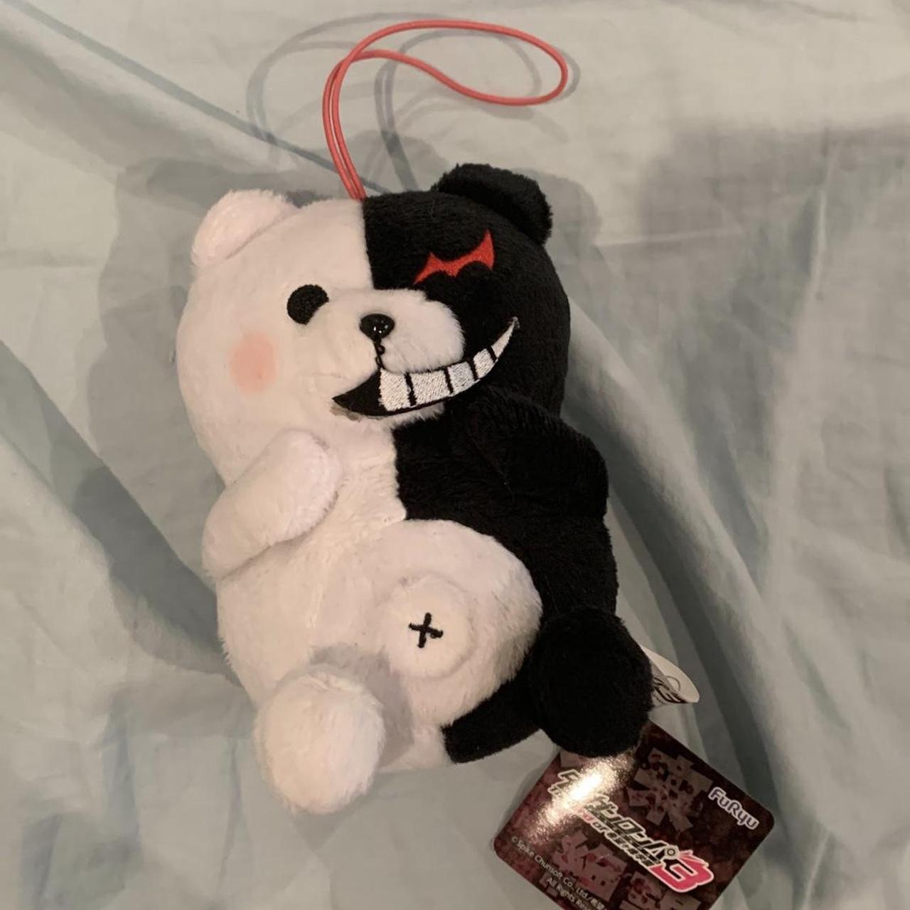 Danganronpa 3 laughing Monokuma plush from Japan.... - Depop