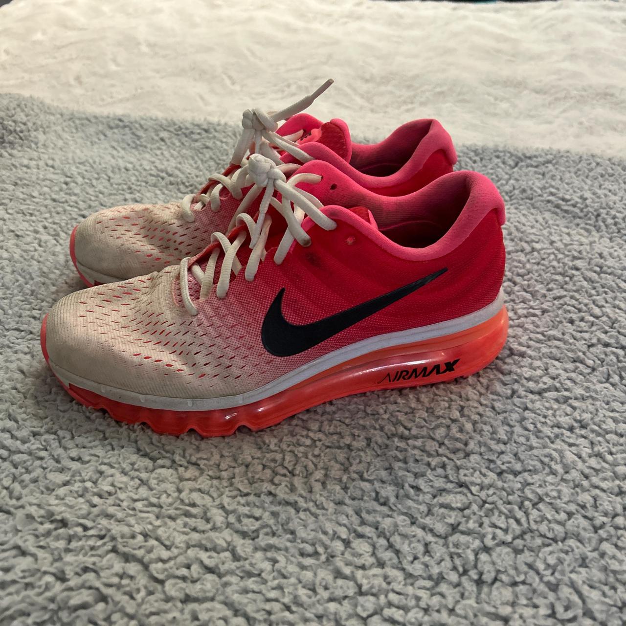 Nike Air Max 2017 model women s size 8 worn. Depop