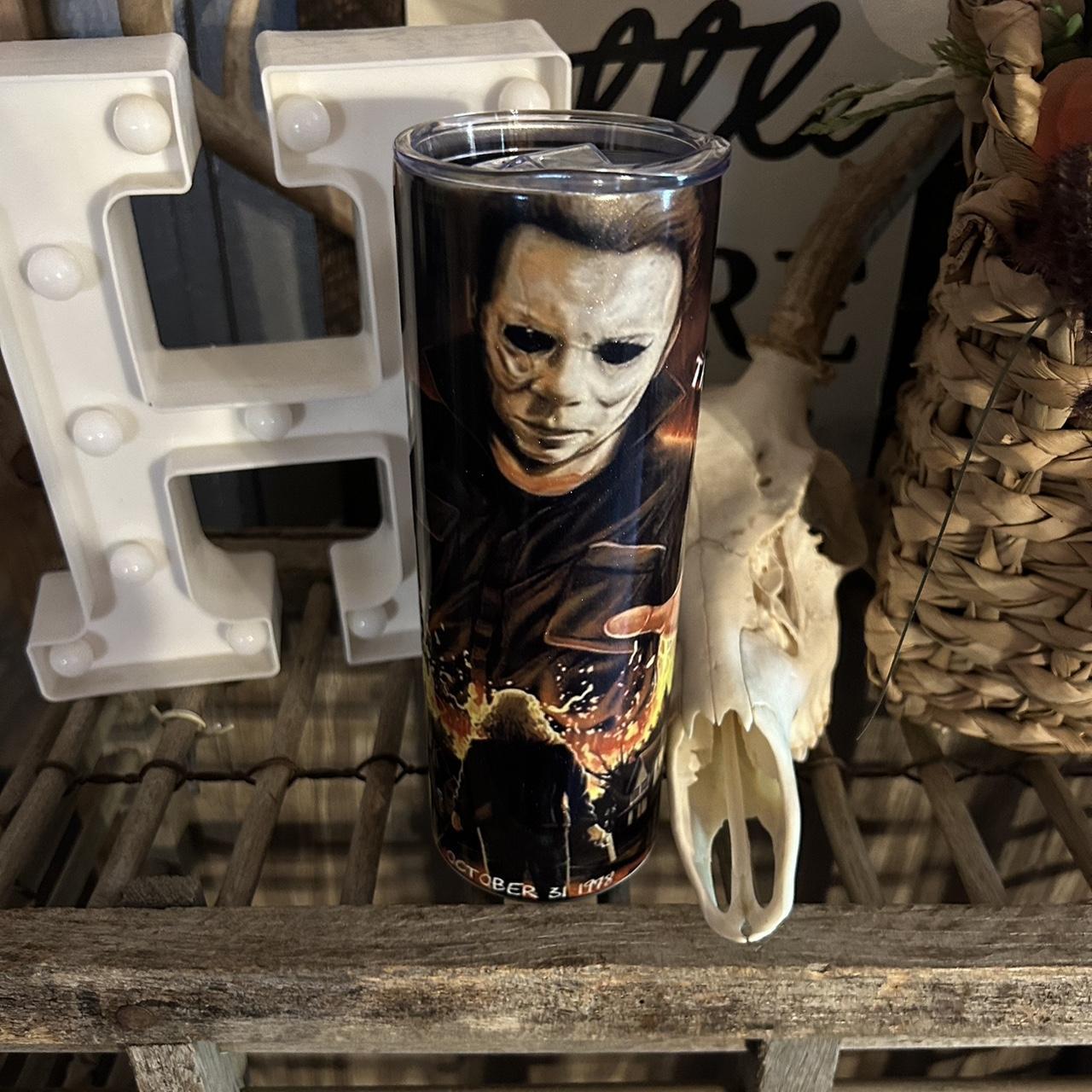 Glow In The Dark Michael Meyers Halloween store Horror Tumblers