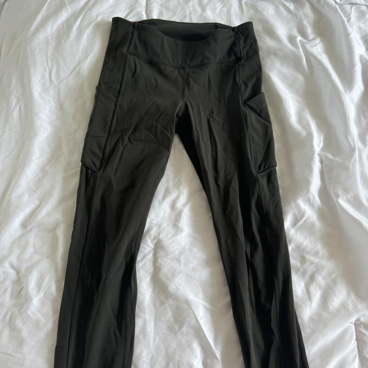 Lululemon Women's Leggings Green/Khaki – Lulu army green