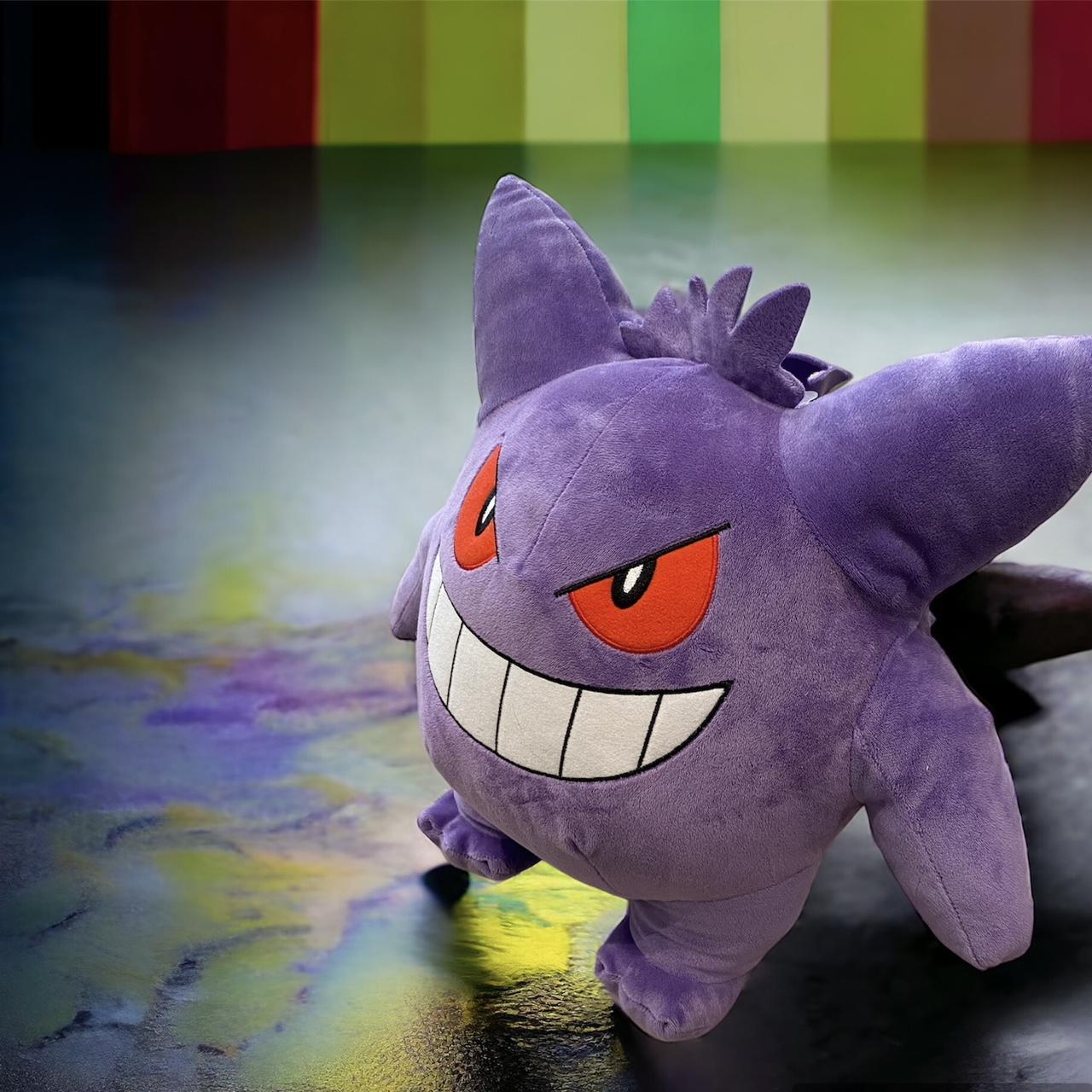 Build a bear Gengar pokemon plush toy large 15 inch... - Depop