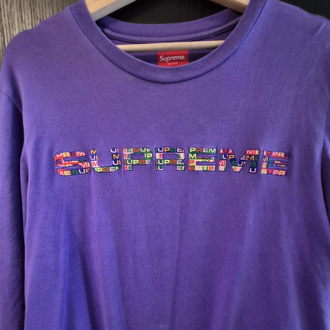 S/S20 Supreme Meta Logo Longsleeve size M(also fits...