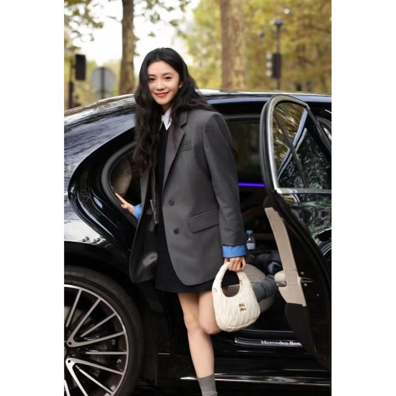 Miu Miu Women's Coats and jackets - Grey - 8 – NW… - image 2