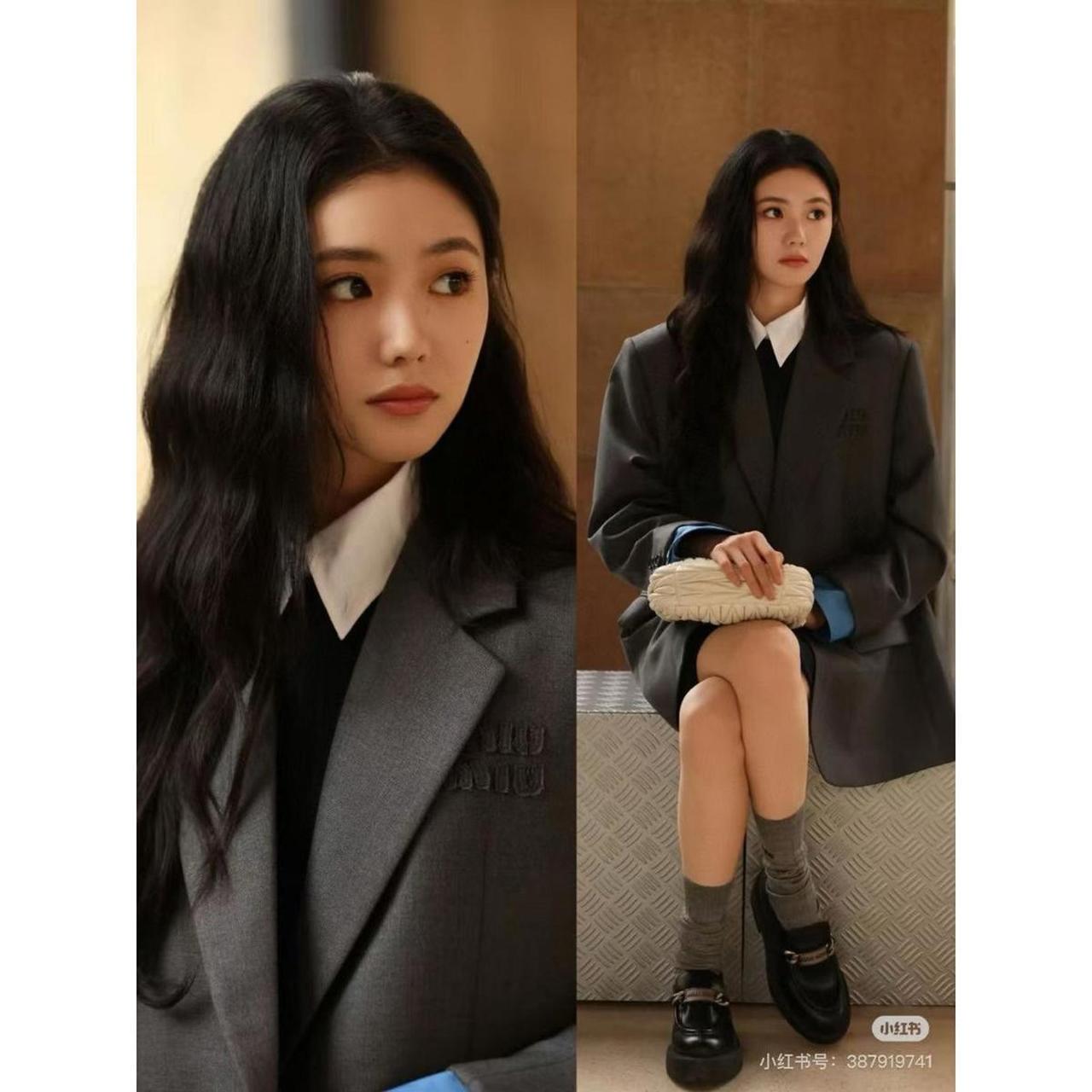 Miu Miu Women's Coats and jackets - Grey - 8 – NW… - image 3