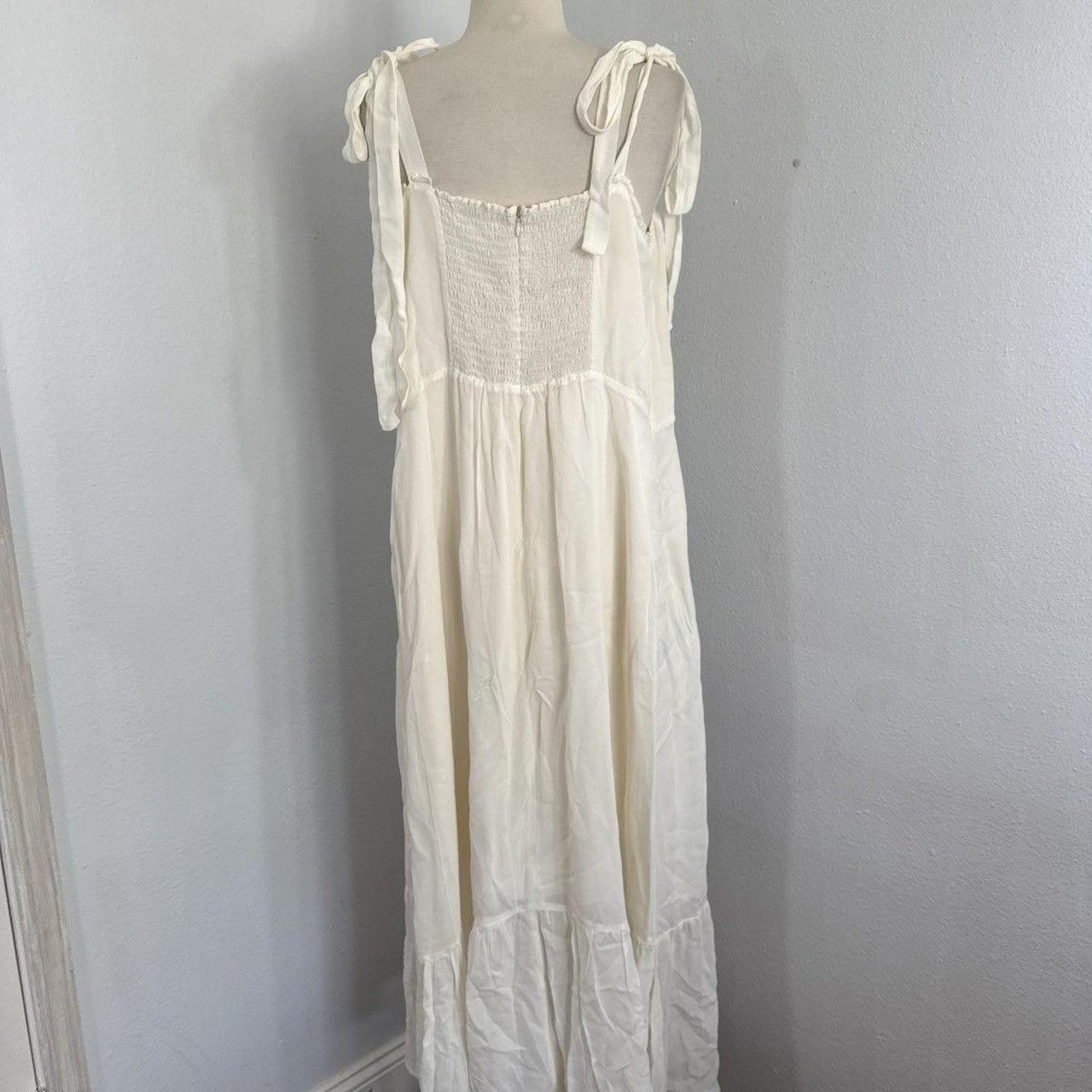 Reformation Women's Midi Dress Cream 16 – The Reformation