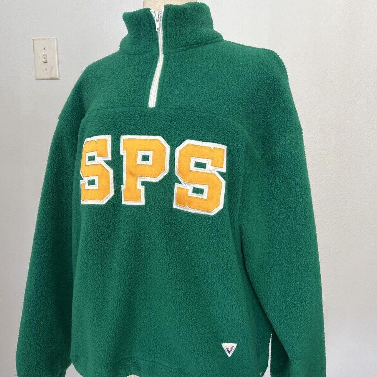 Source Unknown Women's Sweatshirt - Green/Yellow … - image 2