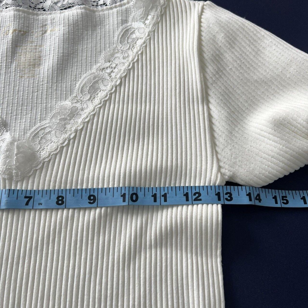 Source Unknown Women's Crop top - White - XS – El… - image 4