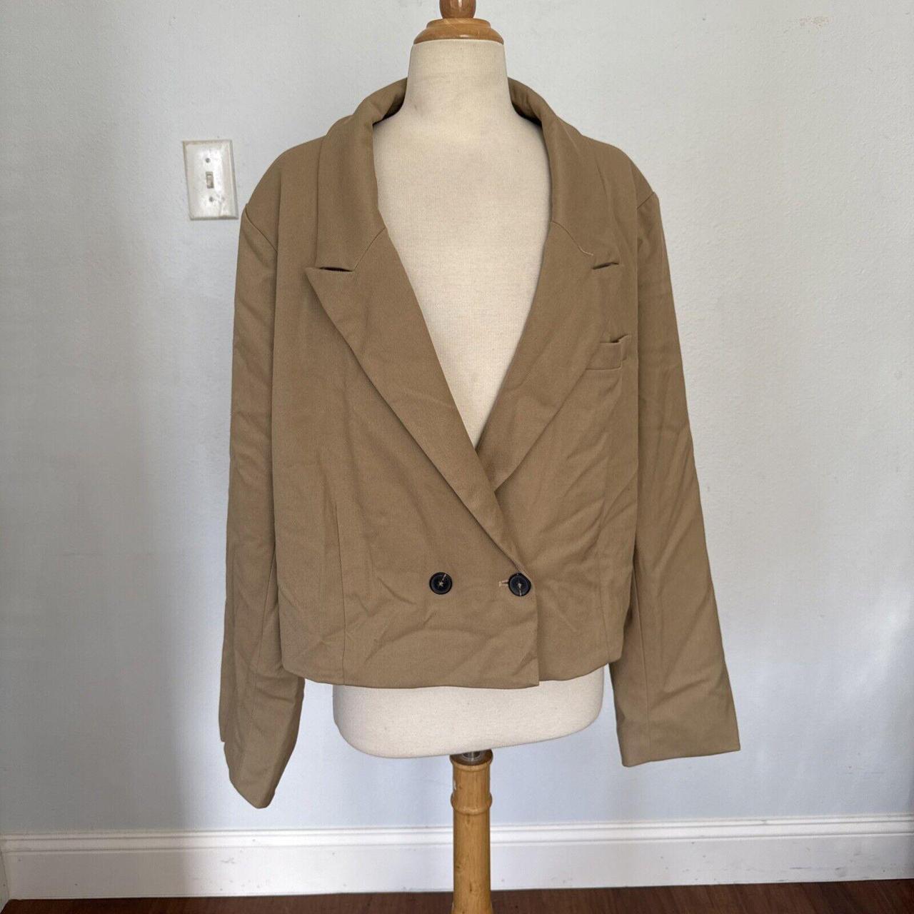 Source Unknown Women's Party Jacket - Tan - 2 – T… - image 1