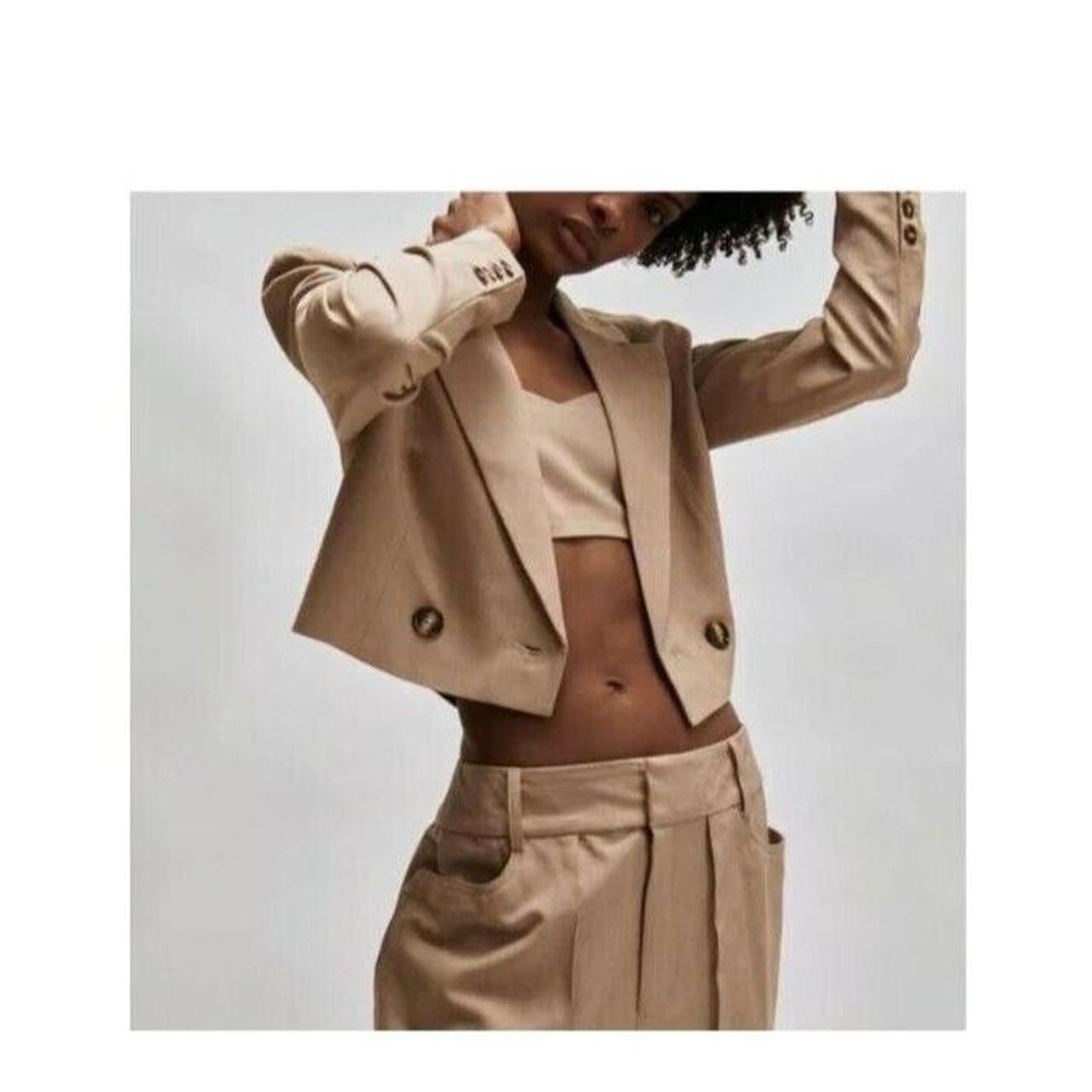 Source Unknown Women's Party Jacket - Tan - 2 – T… - image 2