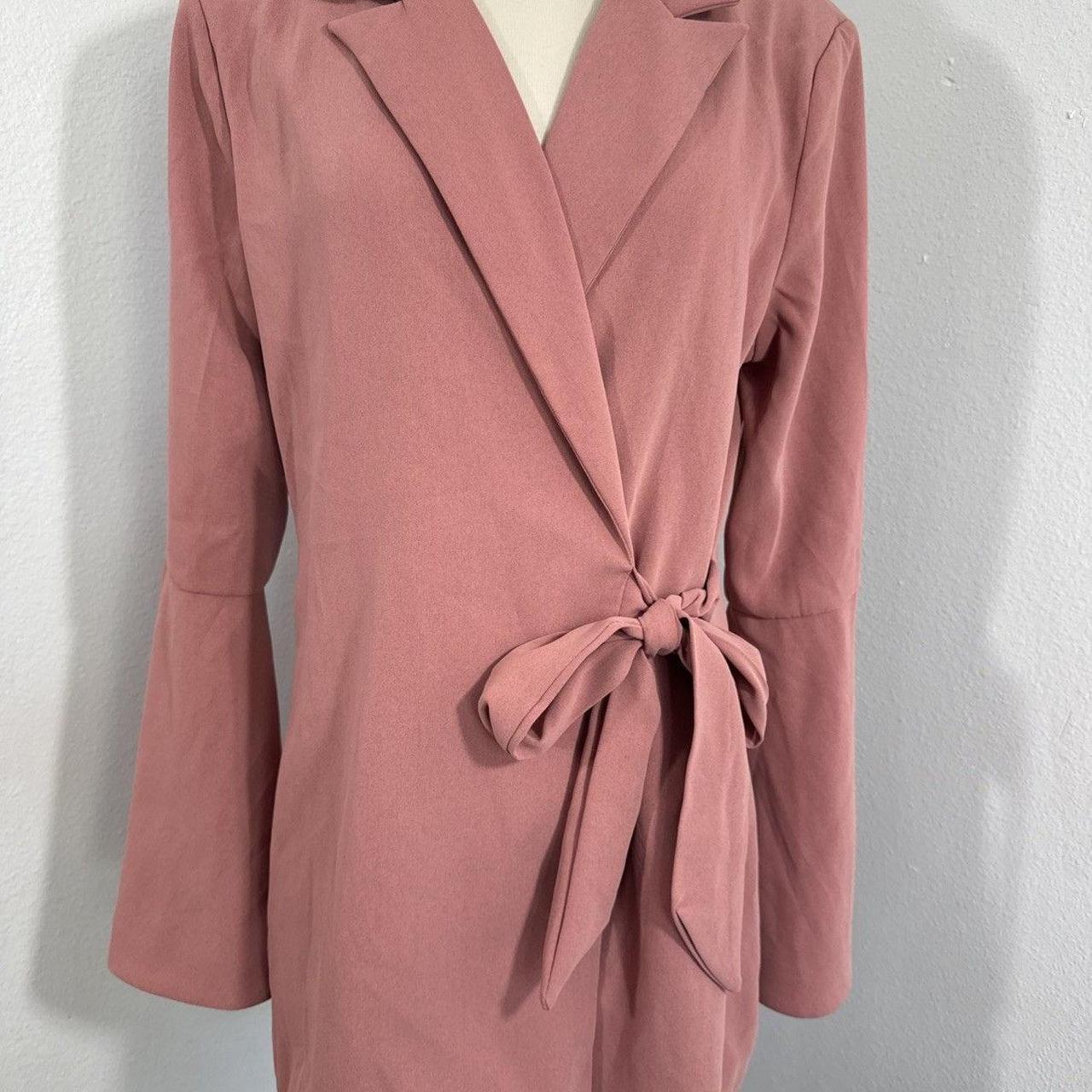 Source Unknown Women's Blazer Jacket - Pink - L –… - image 1