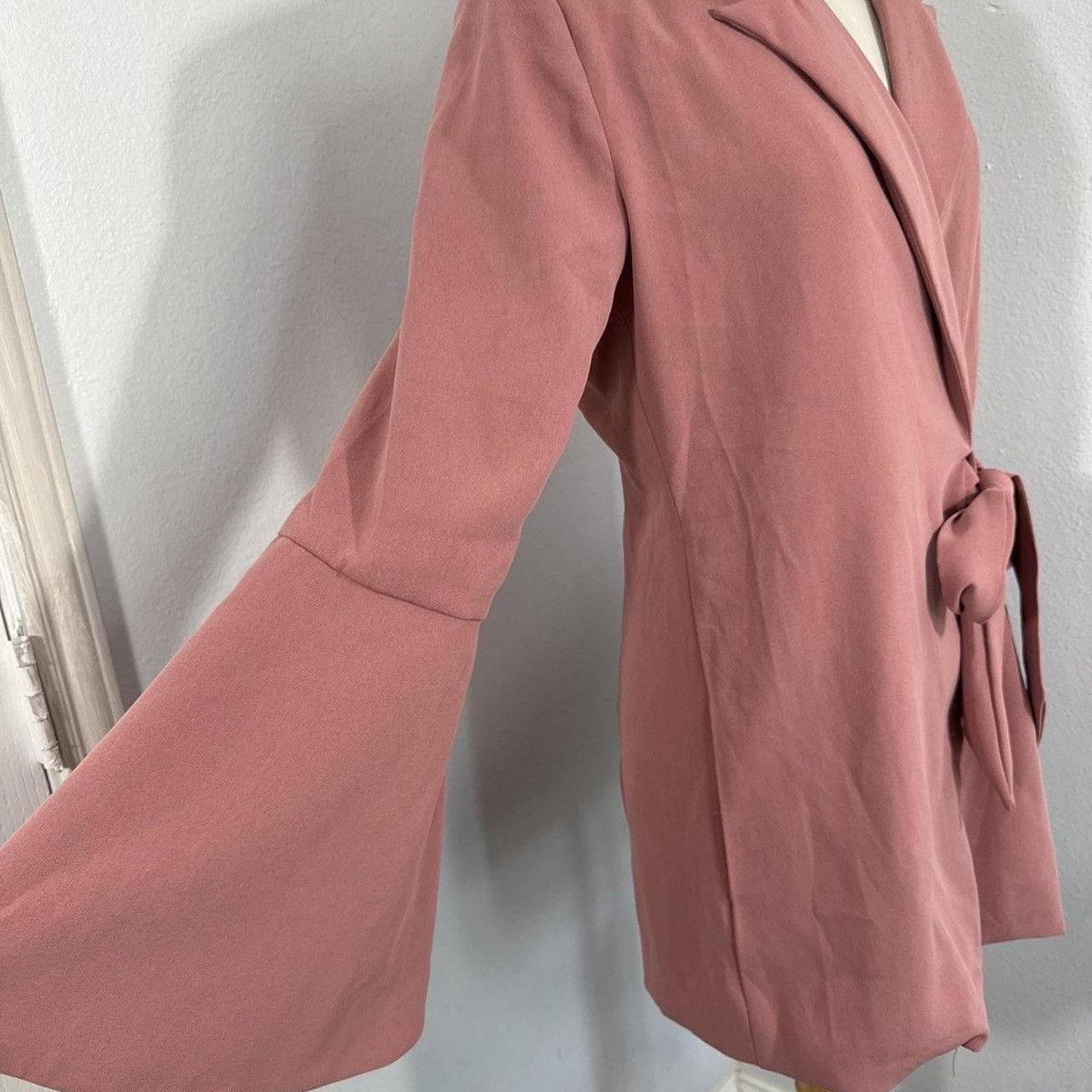 Source Unknown Women's Blazer Jacket - Pink - L –… - image 2