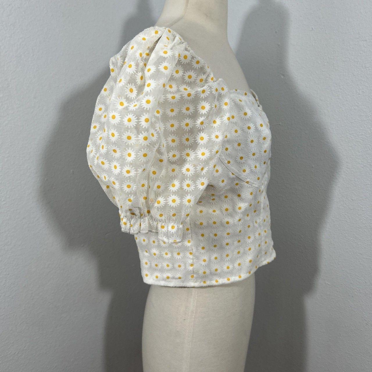 Source Unknown Women's Crop top - Cream - XL – Th… - image 4