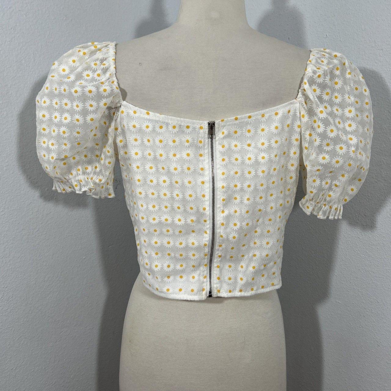 Source Unknown Women's Crop top - Cream - XL – Th… - image 3