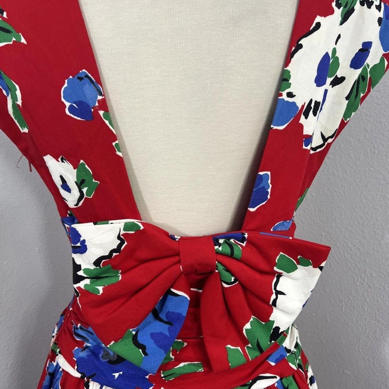 Source Unknown Women's Midi Dress - Red - 10 – Em… - image 6