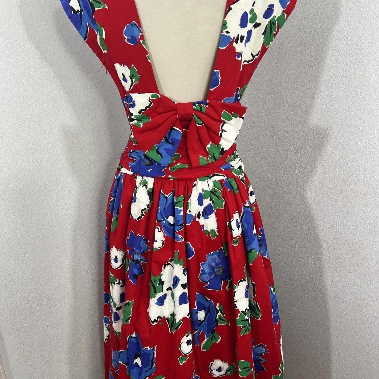 Source Unknown Women's Midi Dress - Red - 10 – Em… - image 5